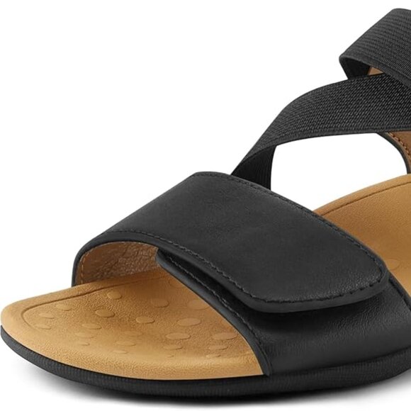 My Soft Women's Sandals Size 7 in Black - Picture 2 of 11